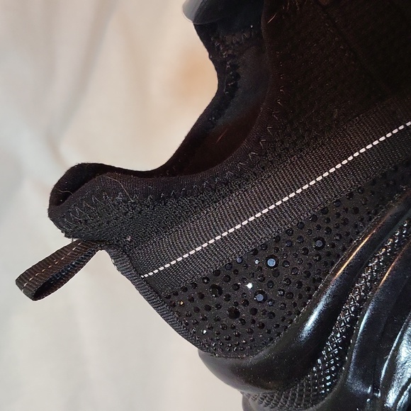 Mod Love Black Sequined Sneakers , Size 9. Worn Once - Picture 3 of 3